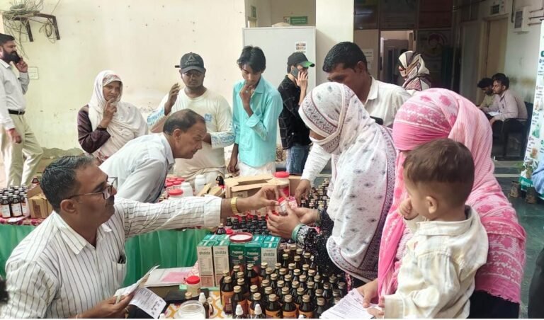 11वे राष्ट्रीय आयुर्वेद दिवस पर सामुदायिक स्वास्थ्य केंद्र नूह में निशुल्क आयुष स्वास्थ्य शिविर आयोजित