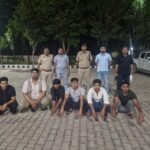 जामिया यूनिवर्सिटी में झगड़े का बदला लेने दिल्ली जा रहे हैं 6 युवक अवैध हथियार सहित गिरफ्तार।
