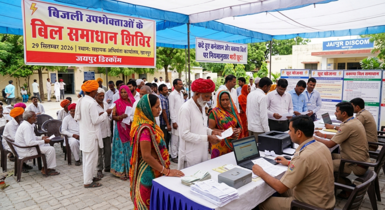 बिजली उपभोक्ताओं के बिल समाधान के लिए खानपुर में 29 को लगेगा शिविर बकाया बिलों पर मिलेगी निगम नियमानुसार छूट, फीडर प्रभारियों को दिए लक्ष्य