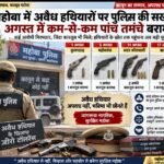 तमंचों की गिरफ्त में न आए महोबा: अवैध हथियारों पर पुलिस की सख्ती