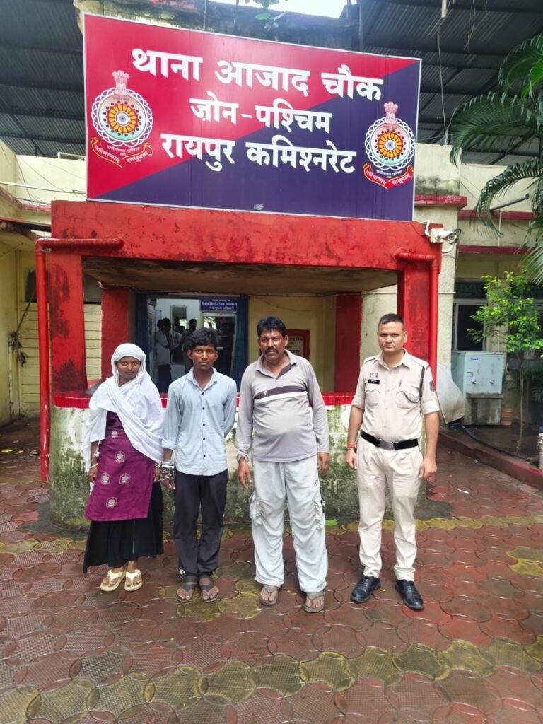 रायपुर में ITMS कैमरा केबल चोरी का खुलासा!