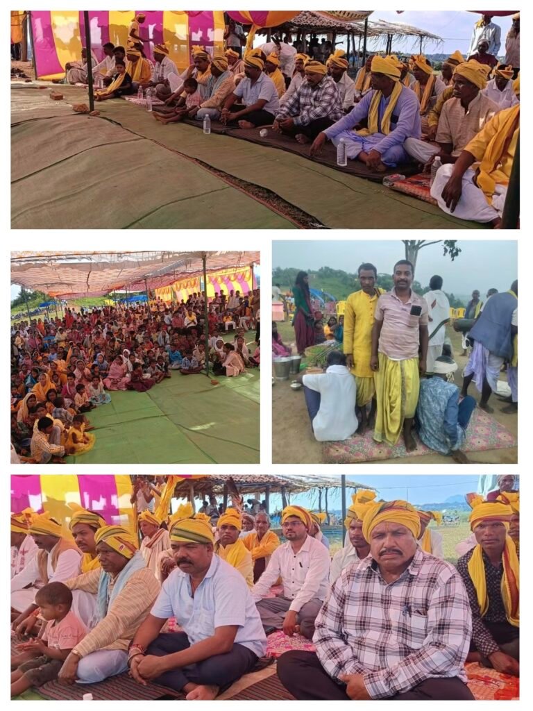 ग्राम पंचायत ताल्केश्वरपुर के कोरईन घुटरा में कर्म पूजा तिहार संपन्न 2026 दिन मंगल वार