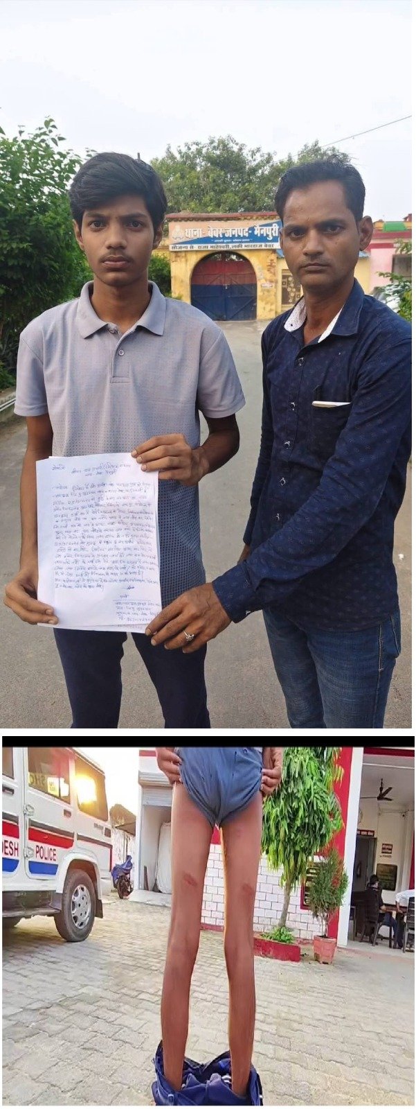 ऑक्सफोर्ड सीनियर सेकेंडरी स्कूल के प्रिंसिपल पर कक्षा 10 के छात्र वंश भारद्वाज को डंडों से पीटने का आरोप लगा है