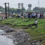कतरास छाताबाद काजू बगान में फिर बना गोफ, तालाब का पूरा पानी जमीन में समाया; दहशत में हजारों लोग