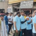 बेगू से गढ़बोर चारभुजा जी के लिए पांचवीं बार पैदल यात्रा रवाना