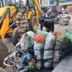 रणधीर वर्मा चौक पर CISF की कार्रवाई, कोयला लदी दो बाइक जब्त