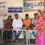बेगूं में भाजपा ने सेवा संकल्प अभियान के तहत कराया नि:शुल्क भोजन