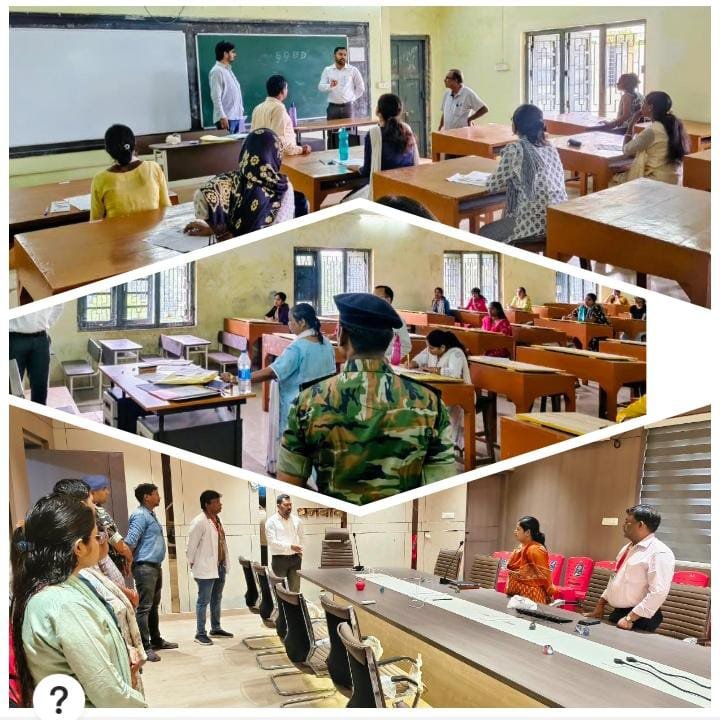 उप विकास आयुक्त ने किया पॉलिटेक्निक परीक्षा केंद्र का भ्रमण - धनबाद, झारखंड