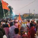 बेगूं में जलझुलनी एकादशी धूमधाम से मनाई, 28 मंदिरों से निकली ठाकुरजी की भव्य शोभायात्रा