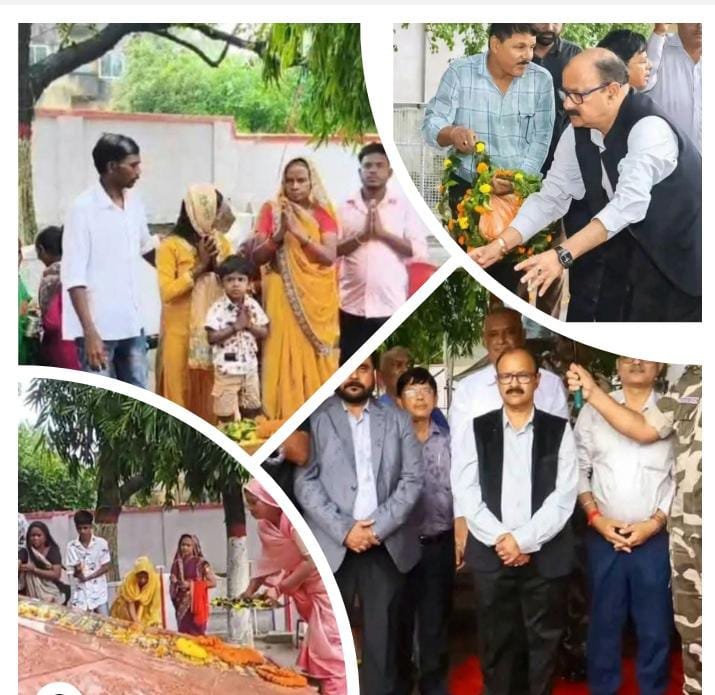 26 सितम्बर 1995 के शहीदों को बीसीसीएल सीएमडी मनोज अग्रवाल ने दीं श्रद्धांजलि - धनबाद, झारखंड