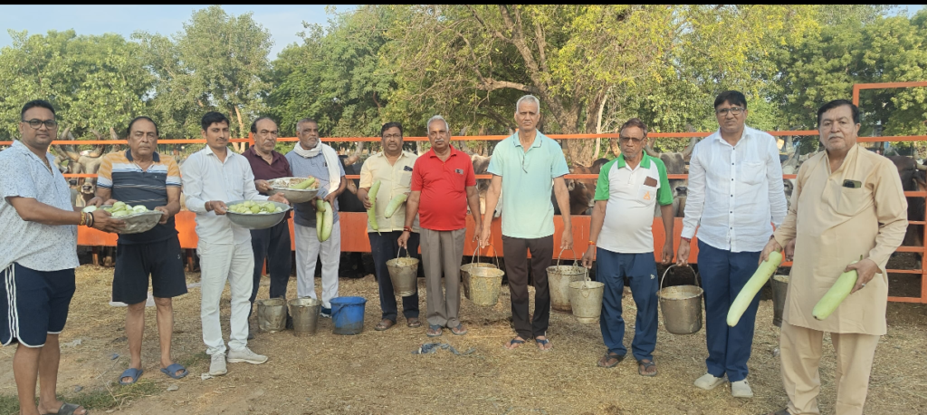 गौ माता की सेवा से बढ़कर कोई पुण्य कार्य नहीं: मुकेश वालिया गौ सेवक नारनौल। - MAHENDRAGARH, हरियाणा