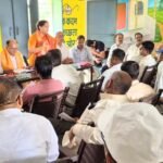 कांठ में राज्यसभा सांसद ने बूथ समितियों के सत्यापन में परखी संगठन की सक्रियता
