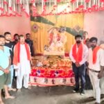 कांठ में सैनी धर्मशाला में 11 दिवसीय गणेश महोत्सव का शुभारंभ, यज्ञ में दी आहुतियां