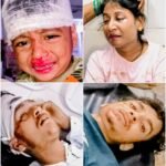 कांठ में टूरिस्ट कार ने बाइक में मारी टक्कर, 14 माह के बच्चे समेत चार घायल