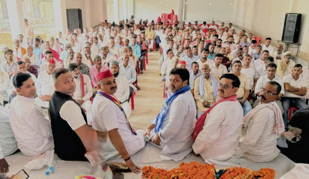 कांठ: बौद्धिक सैनी सम्मान सम्मेलन एवं पीडीए पंचायत में सामाजिक न्याय और युवाओं के भविष्य पर हुआ मंथन - MORADABAD, उत्तर प्रदेश