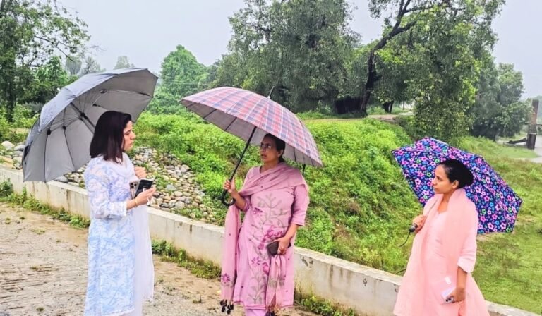 कांठ में बारिश के बीच उपजिलाधिकारी ने किया निरीक्षण, व्यवस्थाओं में सुधार के दिए निर्देश