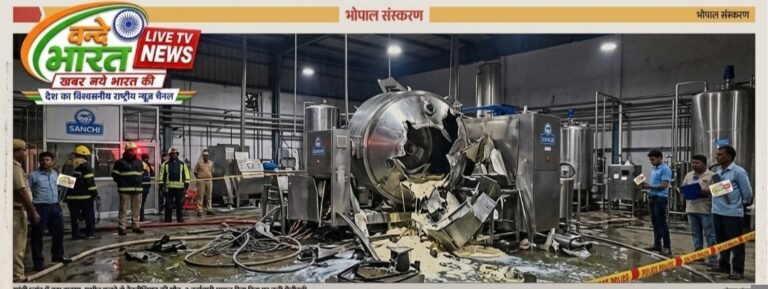 इंदौर के सांची प्लांट में बड़ा हादसा, मशीन फटने से टेक्नीशियन की मौत