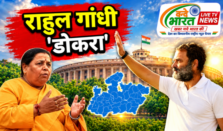 उमा भारती ने राहुल गांधी को कहा – डोकरा (बुजुर्ग)… सागर शराब कांड पर दिया बड़ा बयान