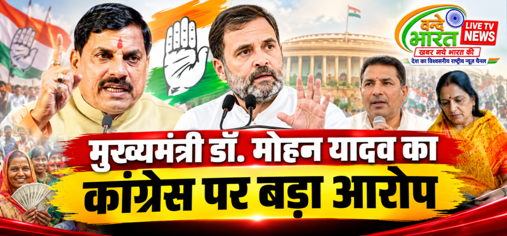 लाड़ली बहना योजना बंद कराना चाहती है कांग्रेस: CM डॉ. मोहन यादव का बड़ा हमला, हाईकोर्ट में दायर याचिका को बताया वजह 1 लाड़ली बहना योजना बंद कराना चाहती है कांग्रेस: CM डॉ. मोहन यादव का बड़ा हमला, हाईकोर्ट में दायर याचिका को बताया वजह - इन्दौर, मध्य प्रदेश