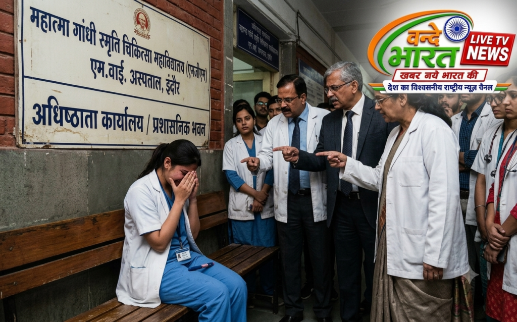 एमजीएम मेडिकल कॉलेज में सीनियर डॉक्टरों पर मानसिक प्रताड़ना का आरोप 1 एमजीएम मेडिकल कॉलेज में सीनियर डॉक्टरों पर मानसिक प्रताड़ना का आरोप - इन्दौर, मध्य प्रदेश