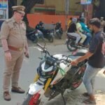 सड़क सुरक्षा और यातायात व्यवस्था को बेहतर बनाने के लिए महराजगंज पुलिस ने जिलेभर में चलाया सघन वाहन चेकिंग अभियान