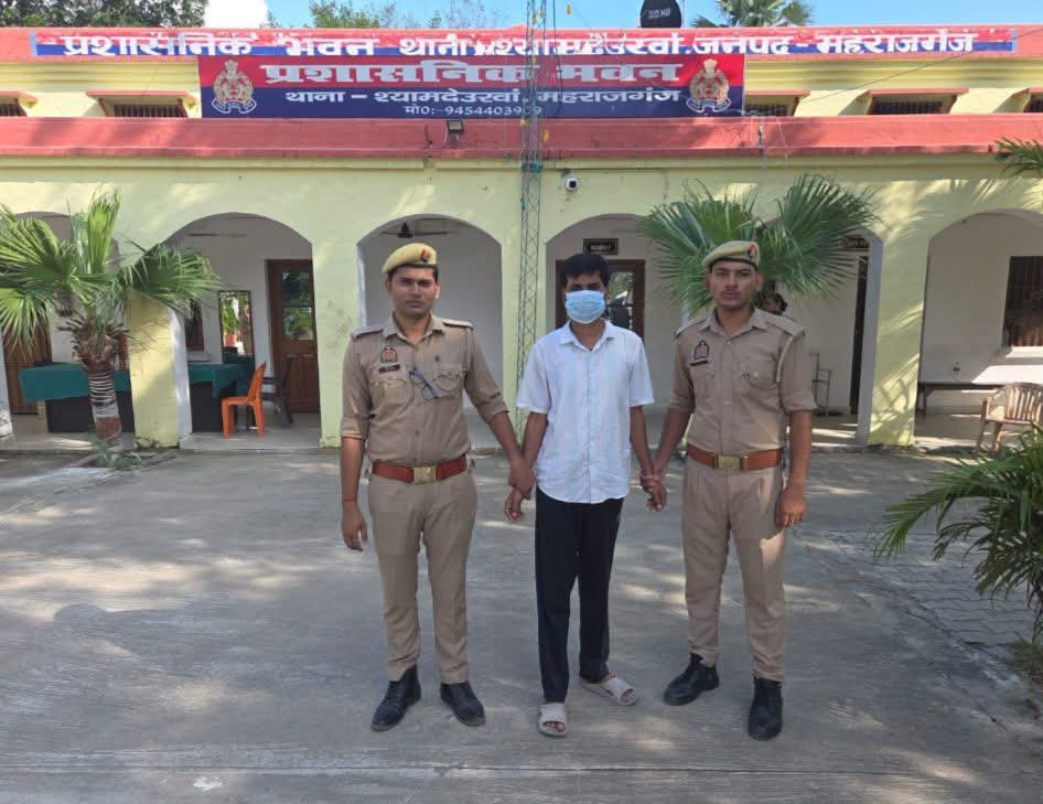 NDPS Act के मामले में वांछित अभियुक्त गिरफ्तार, श्यामदेउरवा पुलिस की कार्रवाई 1 NDPS Act के मामले में वांछित अभियुक्त गिरफ्तार, श्यामदेउरवा पुलिस की कार्रवाई - MAHRAJGANJ, उत्तर प्रदेश