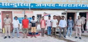 कानून-व्यवस्था और शांति व्यवस्था बनाए रखने के लिए सिन्दुरिया पुलिस ने बुधवार को सख्त कार्रवाई करते हुए 8 लोगों का शांति भंग की धाराओं में किया चालान