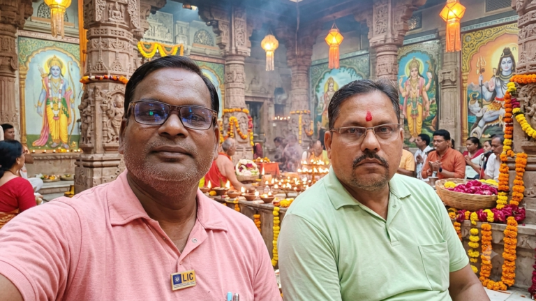 राधा अष्टमी पर भक्ति में डूबा बांकेगंज, श्रद्धा के साथ हुआ भगवान गणेश का विसर्जन