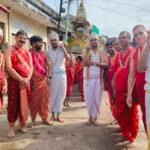 बरुआसागर में धूमधाम से निकाली जैन श्रद्धालुओं ने भगवान की विमानयात्रा