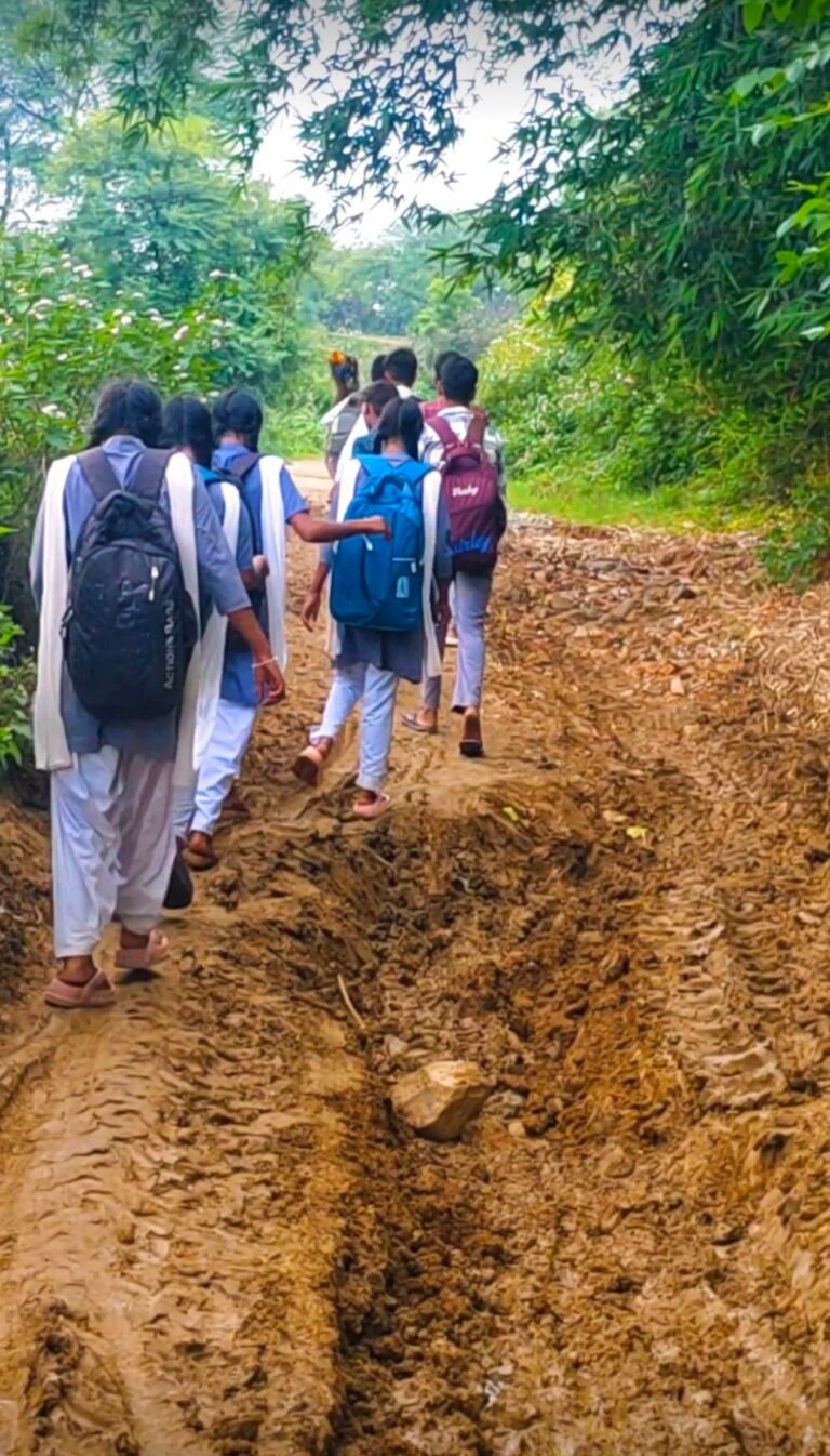 फुलवार गांव में 5 साल से रोड का हालत खराब ग्रामीण परेशान