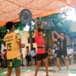 जिला स्तरीय वेटलिफ्टिंग प्रतियोगिता में उदलियास के आसाराम ने 123 kg उठाकर कांस्य पदक प्राप्त किया
