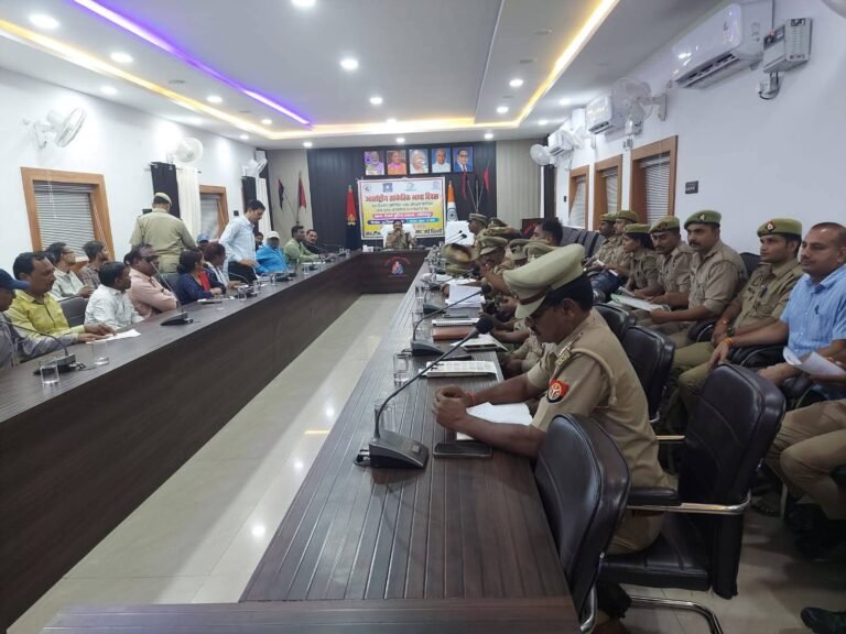 जनपद ललितपुर में थाना एंटी हयूमेन ट्रैफिकिगं (ए0एच0टी0) /एस0जे0पी0यू0 की मासिक सम्वन्य गोष्ठी / कार्यशाला।