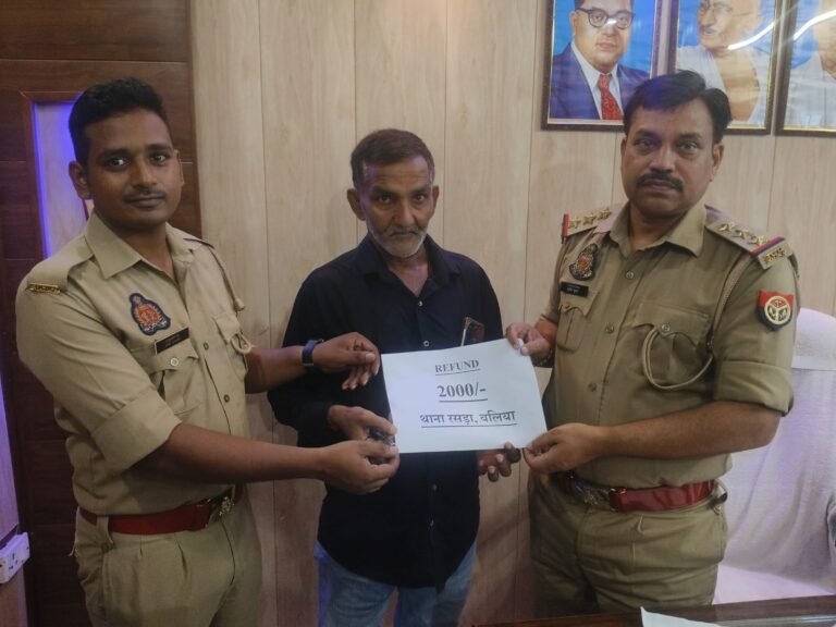 रसड़ा, पुलिस को मिली बड़ी सफलता
