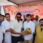 नमो क्रिकेट लीग 2026 में खेल मंत्री गौरव गौतम ने खिलाड़ियों का बढ़ाया उत्साह