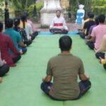 व्यस्त दिनचर्या के बीच सेहत के लिए एक घंटा, नेहरू पार्क में निःशुल्क योगाभ्यास