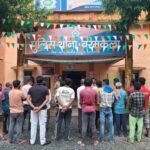 बरमकेला थाना परिसर में 20 निगरानी बदमाशों की परेड,