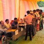बालाघाट जिले के ग्राम -नारंगी में प्रशासन ने लगाया जनसमस्या निवारण शिविर जाति प्रमाण पत्र से लेकर आधार, संबल, केसीसी और स्वास्थ्य सेवाओं का मिला लाभ