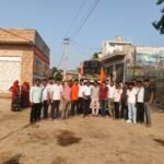 रोहट : गाजन गढ़ से 51 युवाओं का पैदल संघ रामदेवरा रवाना। पाली रोहट।