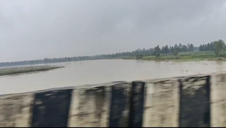 उफान की ओर रामगंगा: लगातार बढ़ रहा जलस्तर, कांठ में ग्रामीणों की बढ़ी चिंता