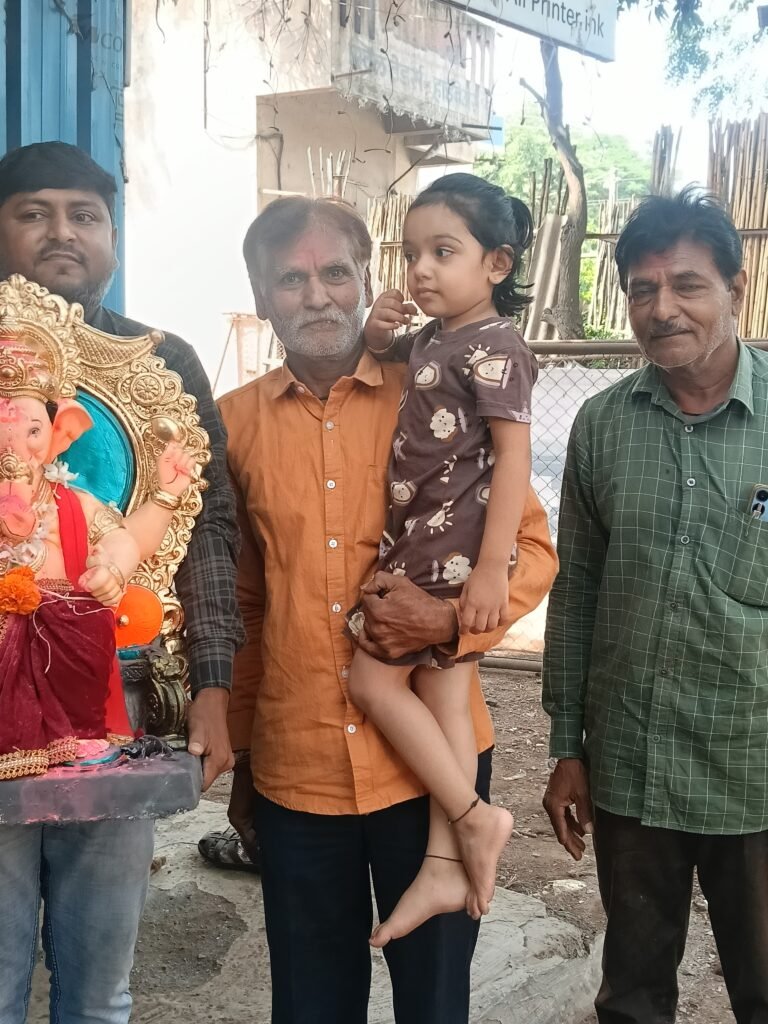गणेश विसर्जन मिरवणूक काढण्यात आली