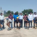 70वीं जिला स्तरीय 14 वर्षीय रोलर स्केटिंग प्रतियोगिता संपन्न