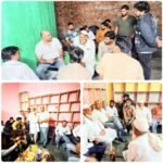 सिदड़ू में आजाद अली के जनसंपर्क अभियान को मिला जनसमर्थन