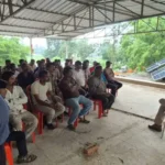 आटो चालकों की बडबारा पुलिस ने ली‌ बैठक याता यात नियमों के पालन हेदायत