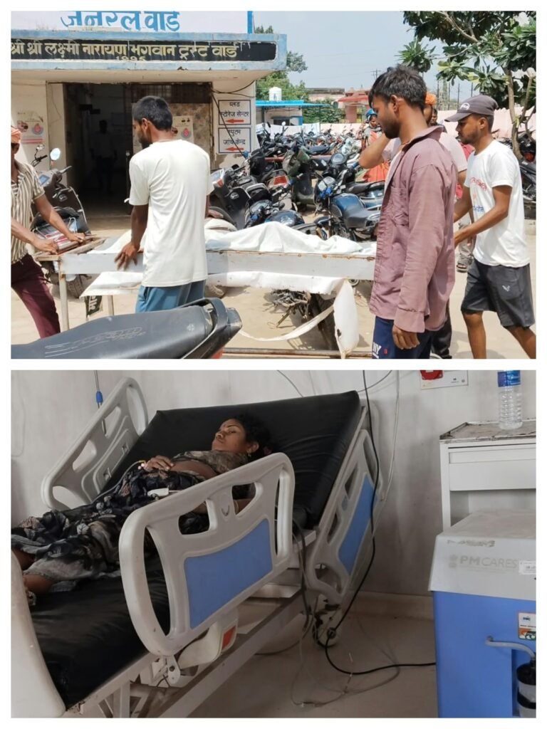 *मैहर नदी पार करना माँ को पड़ा महंगा,बेटे की मौत, माँ ICU मे भर्ती l*