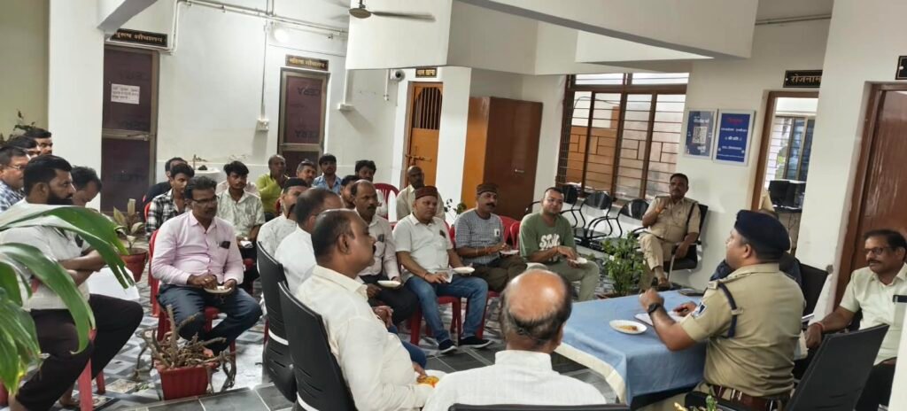 बिजय राघव गढ़ में शांति समिति बैठक संपन्न - कटनी, मध्य प्रदेश