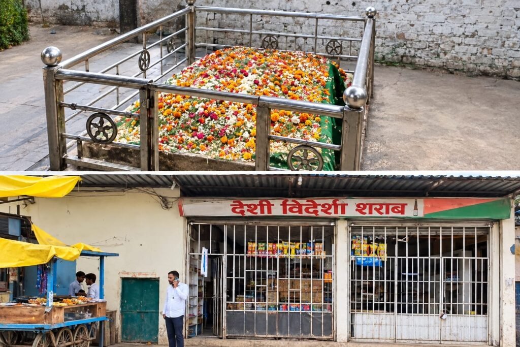 धार्मिक स्थल के समीप ही संचालित शराब बिक्री पर पत्रकारों द्वारा डी,एस,पी से किया गया जबाब शवाल 1 धार्मिक स्थल के समीप ही संचालित शराब बिक्री पर पत्रकारों द्वारा डी,एस,पी से किया गया जबाब शवाल - मैहर, मध्य प्रदेश