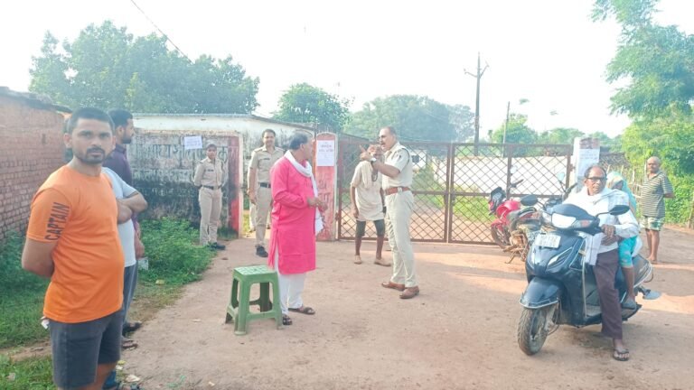 पगार कला पंचायत में मतदान को लेकर उत्साह, चाक-चौबंद सुरक्षा के बीच डाले जा रहे वोट