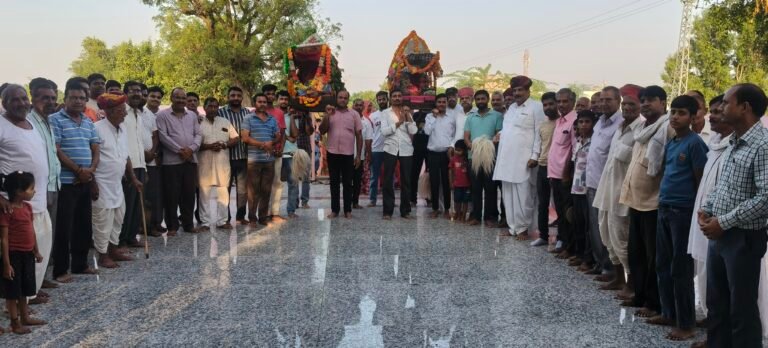 जलझूलनी एकादशी पर चारभुजा नाथ का भव्य नगर भ्रमण, निकली रेवाड़ी