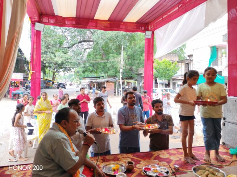 બોડેલીના જબુગામ ખાતે શ્રીજીની ઉત્સાહભેર સ્થાપના