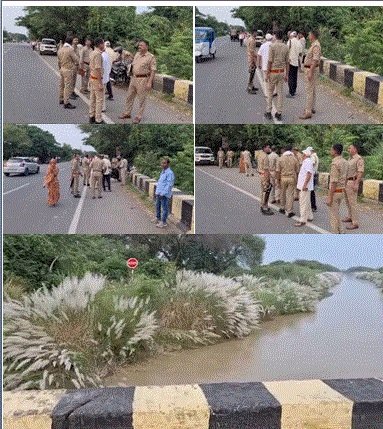बस्ती/यूपी नहर में नग्न अवस्था में उतराता मिला अज्ञात व्यक्ति का शव